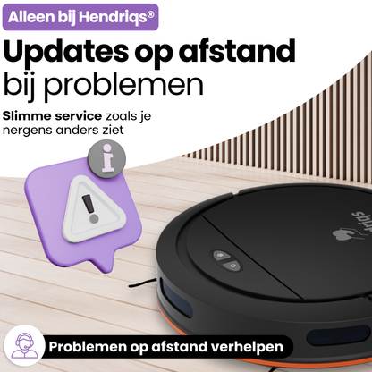 Hendriqs OB16 Robotstofzuiger - Dweilfunctie - Laadstation - Voor Huisdieren