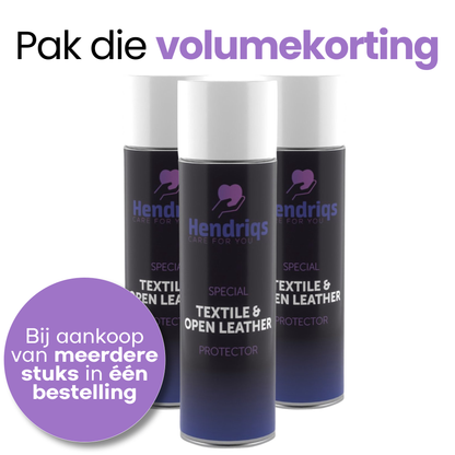 HENDRIQS Impregneerspray 500ML — Textiel & Open Leer Protector