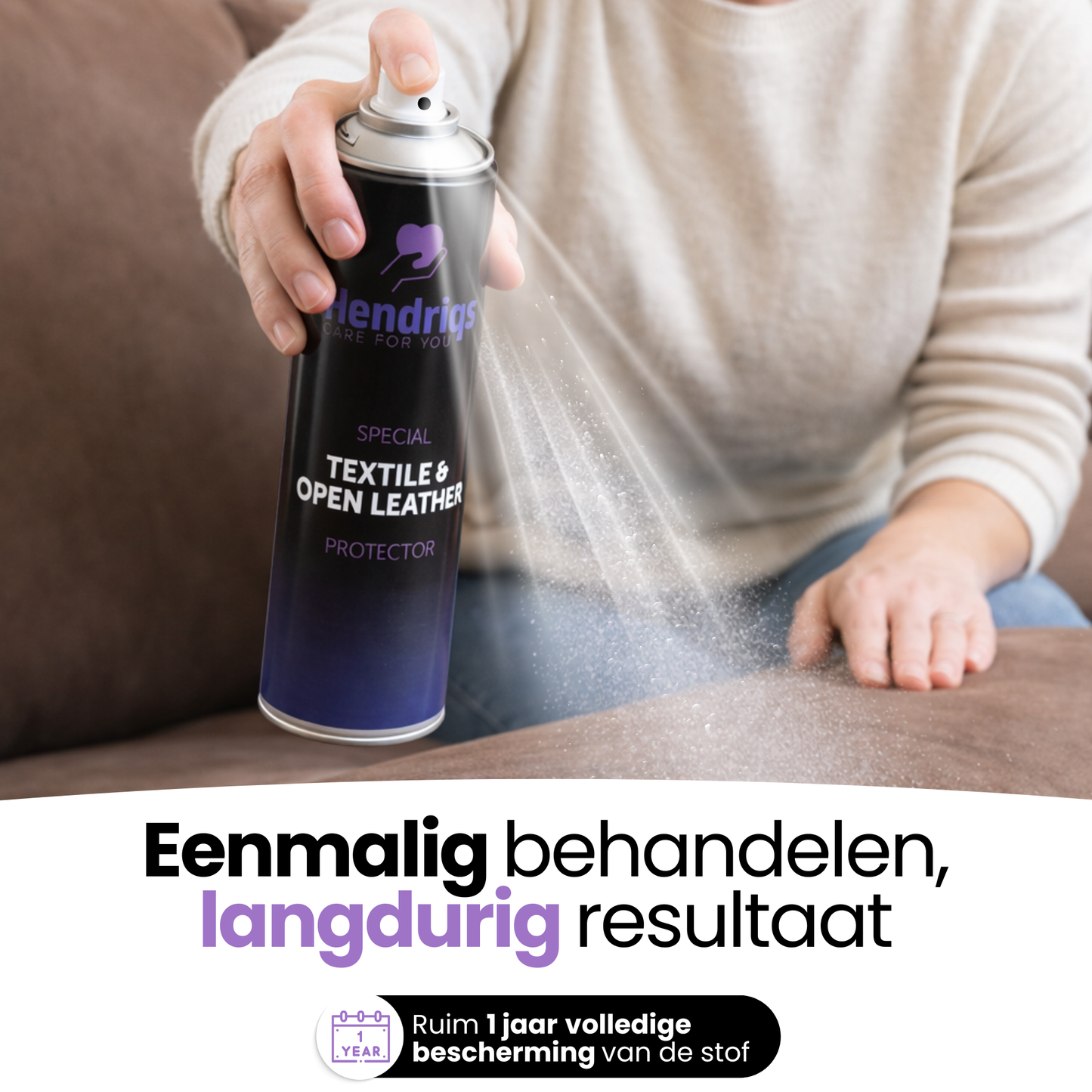 HENDRIQS Impregneerspray 500ML — Textiel & Open Leer Protector