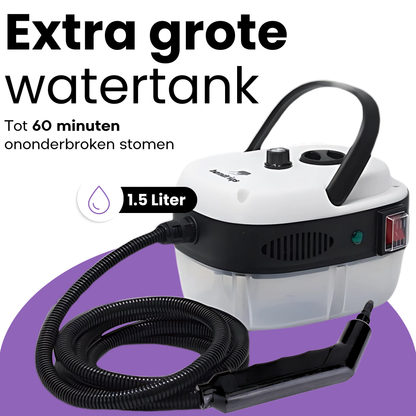Hendriqs Stoomreiniger 105°C - Stoomreiniger met 14 Accessoires